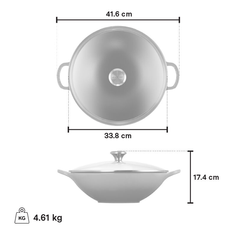 Wok - Enamelled Cast Iron Wok | Le Creuset